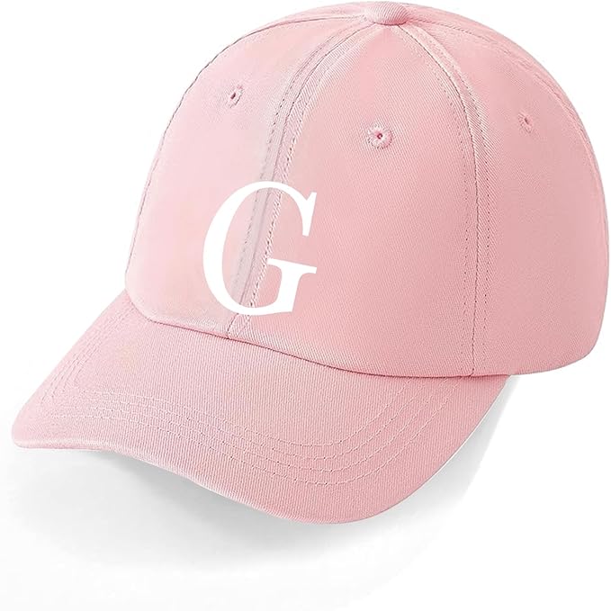 Baseball Cap with Init ial Vintage Adjustable Sunflower Letter Sun Hat Fishing Hats,2025 Retirement Hat Giftss for Women Men