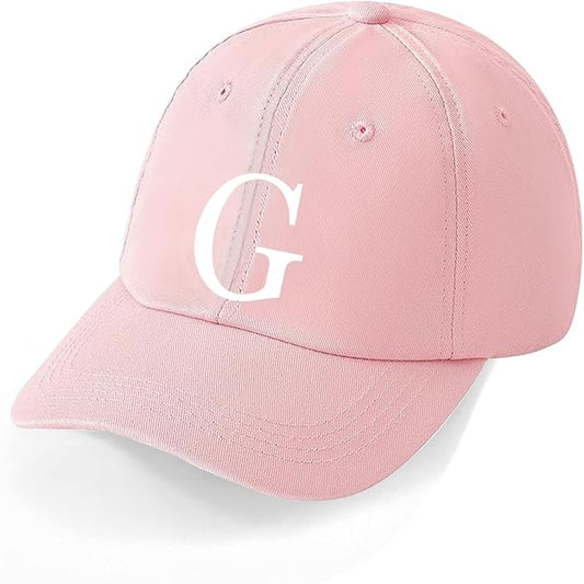 Baseball Cap with Init ial Vintage Adjustable Sunflower Letter Sun Hat Fishing Hats,2025 Retirement Hat Giftss for Women Men